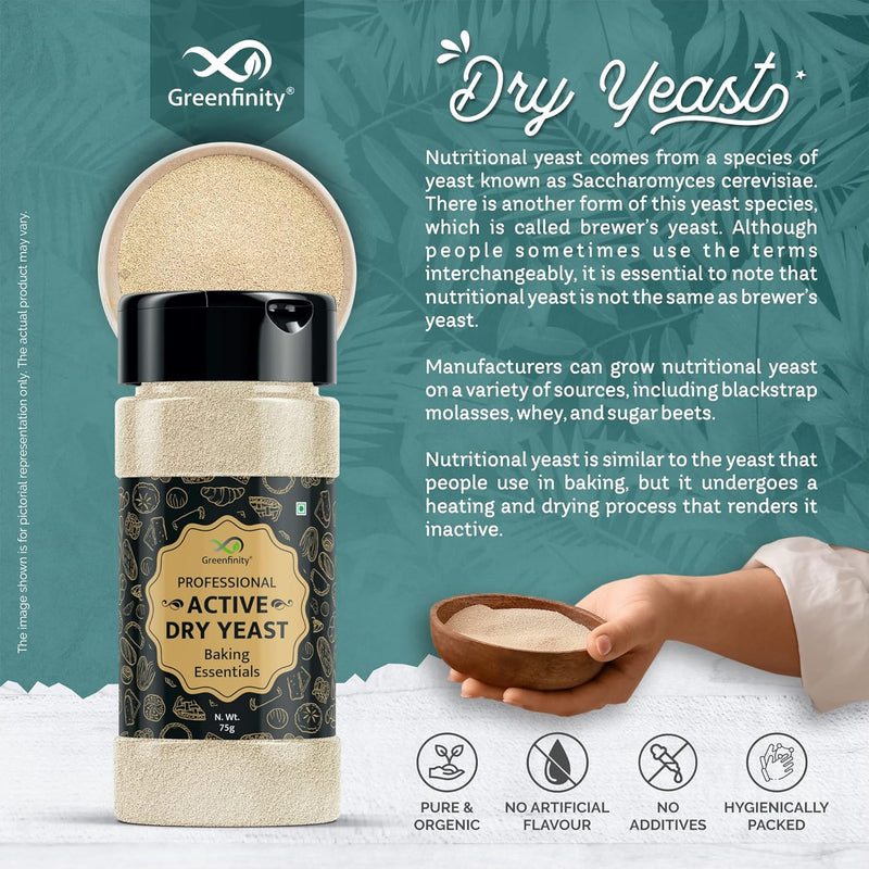 GreenFinity Baker's Active Dry Yeast 75g